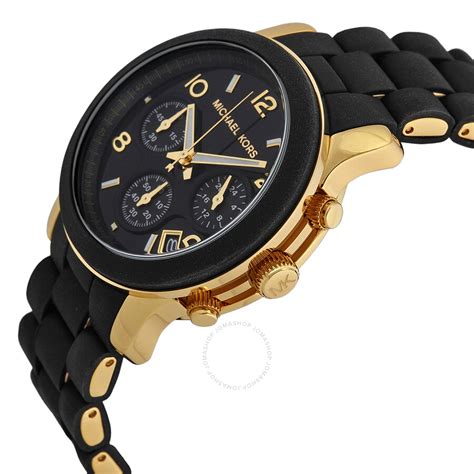 michael kors woman's watch black diamonds carnival|michael kors black watches.